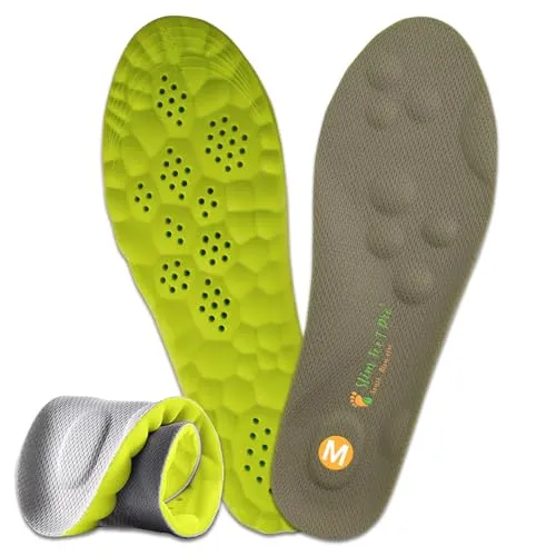 Slim Feet PRO Orthopädische Komfortsohle Cloud Comfort M 37-38 – Dämpfend & Atmungsaktiv | Rutschfest | Entlastung für Füße, Knie & Rücken – Für Damen & Herren