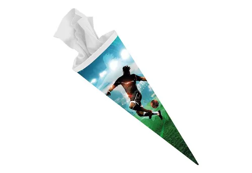 itenga Schultüte itenga Schultüte Zuckertüte 70 cm Fußball Filzvers