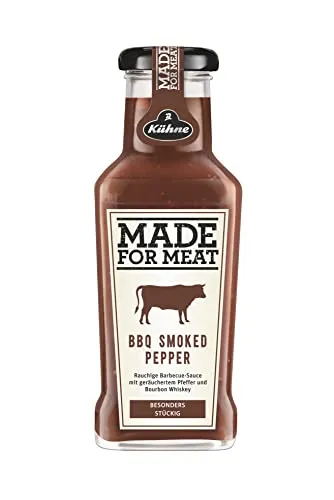 Kühne Made for Meat BBQ Smoked Pepper, 235ml