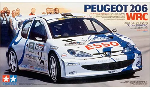Tamiya 24221 1/24 Peugeot 206 WRC Bausatz von Tamiya