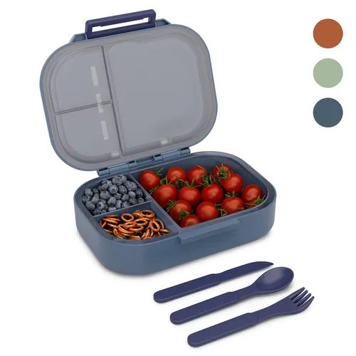 Lunchbox mit Fächern – Tupperware Brotdose für Kinder