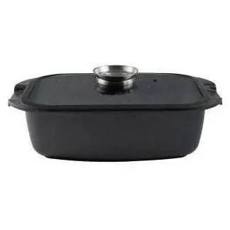 Gerlach Brithane Bräter + Schmortopf 32cm in schwarz von Gerlach