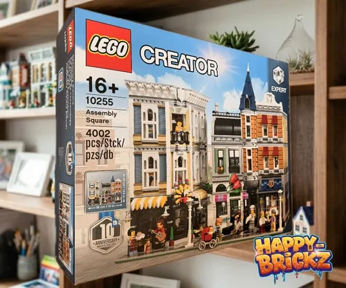 LEGO Creator Expert: Assembly Square (10255) - Bausatz für Stadtleben - LEGO (R) Komplette Sets & Packs, 4002 Teile für kreative Bauprojekte, ideal für leidenschaftliche Sammler und Fans ab 16 Jahren.