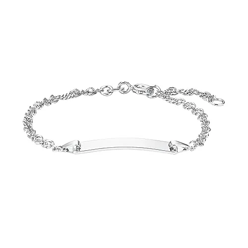 Amor Identarmband 925 Sterling Silber Unisex von Amor