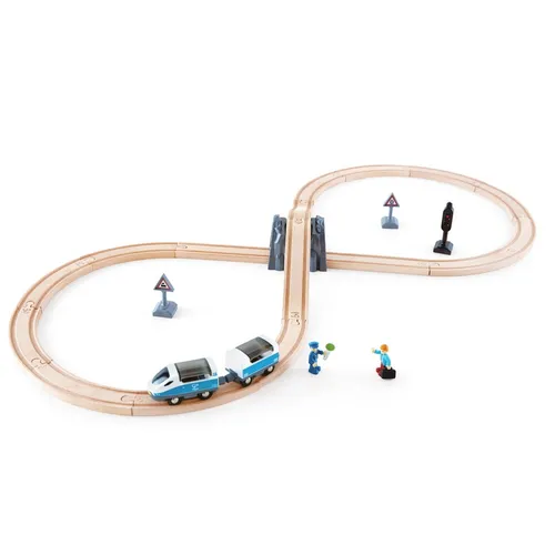 Hape Spielzeugeisenbahn E3729 Sicherheits-Set