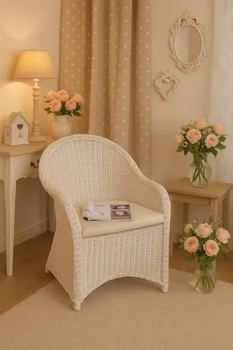 Rattansessel Holger mit Sitzkissen