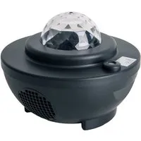 Näve LED-Projektor Athmospheric Galaxy/Water - Design-Tischlampe mit magischen Stimmungslichtern, 10 Farben und Musikmodus für entspannende Atmosphäre im Wohnzimmer, Schlafzimmer oder Kinderzimmer.