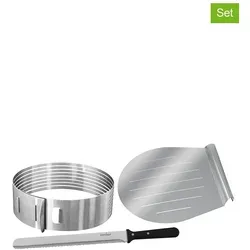 Zenker 3tlg. Edelstahl-Tortenset 