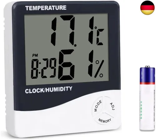 Mengshen Digitales Hygrometer Thermometer,