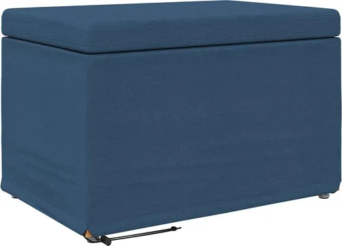 vidaXL Hocker Blau 61 x 41 x 40 cm – Modern und vielseitig