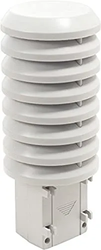 Technoline MA 10250 2 in 1 Zusatzsensor - Wetterstationen - Der Thermo-Hygro-Sensor überwacht Temperatur und Luftfeuchtigkeit und verstärkt den Empfang des Windsensors MA10660, ideal für zuverlässige Wetterdaten auf Ihrem Smartphone.