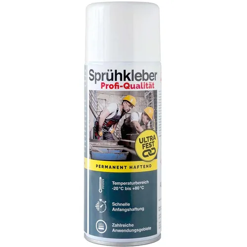 Everglue Sprühkleber Sprühkleber in Profi-Qualität 400ml Aerosol, (1-tlg)