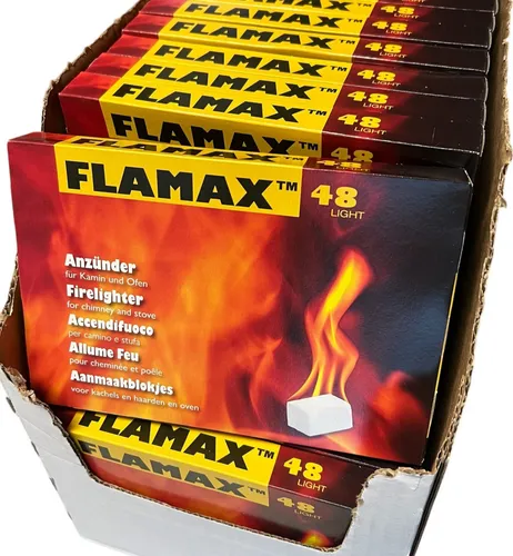 Kohlenanzünder 12x48er Set Anzünder Ofenanzünder Kaminanzünder Grillanzünder