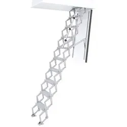 Roto Scherentreppe Holzluke EI2 30 250cm Raumhöhe 120x60cm Rohbaumaß