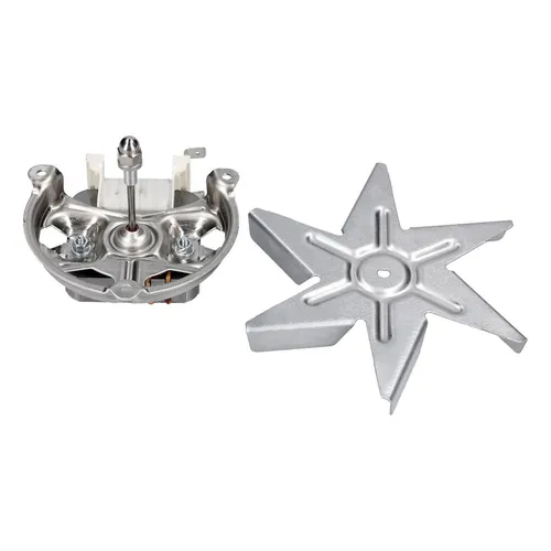 Ventilator mit Flügel kompatibel Gorenje 880512 Plaset Type T3100 für Backofen