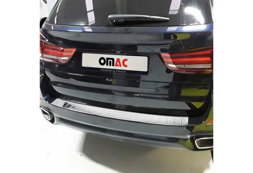 OMAC Ladekantenschutz für BMW X5 F15 2013-2018 - Abdeckblenden für effektiven Schutz vor Kratzern beim Be- und Entladen, aus rostfreiem Edelstahl, langlebig und einfach zu installieren ohne Bohren.