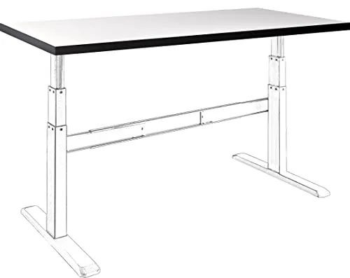 celexon HPL Tisch-Platte 150x75 cm - langlebig und kratzresistent - Schreibunterlagen: 19,5mm starke Spankern-Platte mit schlagfester HPL-Beschichtung, ideal für Büro und Homeoffice, unempfindlich gegen Feuchtigkeit und Chemikalien.