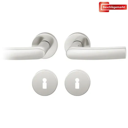 FSB Zimmertür-Drückergarnitur BB Aluminium F1 VK8 - Hochwertige Türsicherungen aus Aluminium, ideal für Sicherheit und Stil in Ihrem Zuhause.