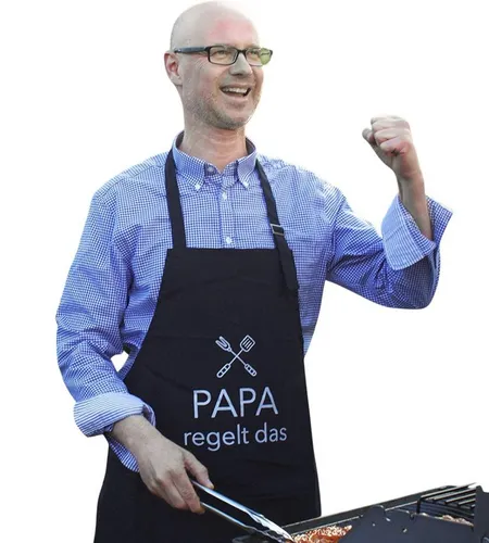 EliXito Kochschürze EliXito® Witzige Grillschürze für Männer - Grill Geschenk für Vatertag