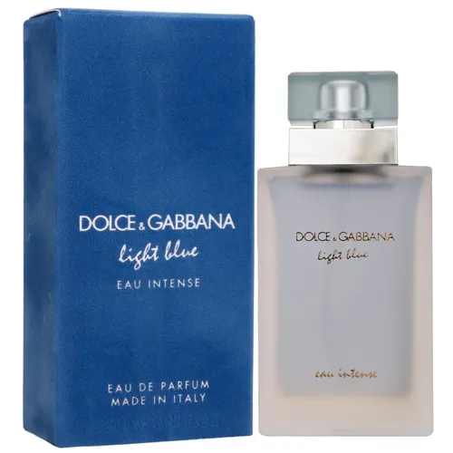 Dolce & Gabbana Light Blue Eau Intense EDP 25ml - Damenduft mit mediterranem Flair, vereint fruchtige und blumige Noten für einen einzigartigen, eleganten Auftritt. Ideal für Frauen, die ihre Weiblichkeit zelebrieren möchten.