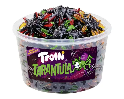 TROLLI Süßigkeit, Trolli Tarantulla extra weiche Fruchtgummi Spinnen 6 Sorten 975g