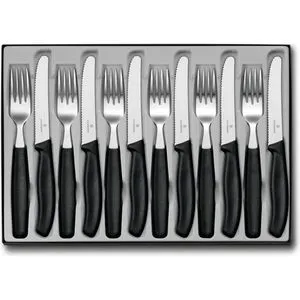Victorinox Tafelbesteck Set (12 Stück) - Hochwertiges Besteck Set von Victorinox, ideal für festliche Anlässe und den täglichen Gebrauch, langlebig und zeitlos im Design.