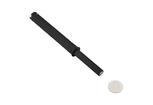 SO-TECH® Türdämpfer K-Push für grifflose Türen Push to open (1 St), Push-To-Open mit Magnetspitze (Ausstoßweg: 37 mm) anthrazit