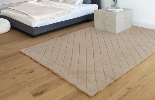 Padiro Teppich Imala 125, rechteckig - Hochflor-Teppich mit besonders weicher Haptik, flauschig und elegant. Ideal für ein gemütliches Zuhause, das Stil und Komfort vereint.