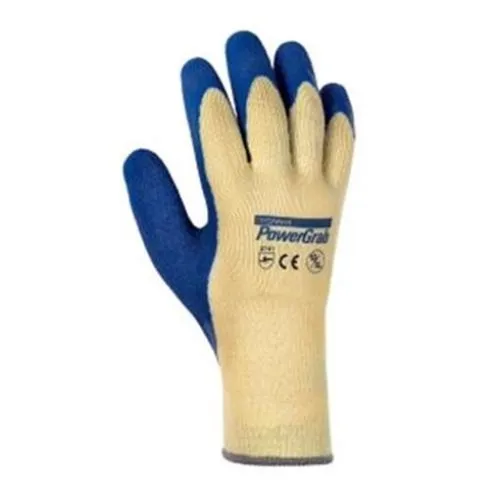 TOWA PowerGrab Strickhandschuhe 12er PACK, Kat. 2 - Hochwertige Schutzhandschuhe aus Baumwolle und Polyester, ideal für den Einsatz in der Industrie. Robuste Verarbeitung und angenehmer Tragekomfort.