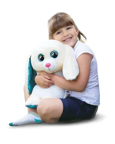 Nici Kuscheltier Glubschis Hase Wolli-Dot, 45cm - Der 45cm große Glubschis Hase Wolli-Dot begeistert mit seinem weichen Plüschfell und funkelnden Augen. Perfekt zum Kuscheln und Sammeln, ist er der ideale Begleiter für alle Fans von NICI.
