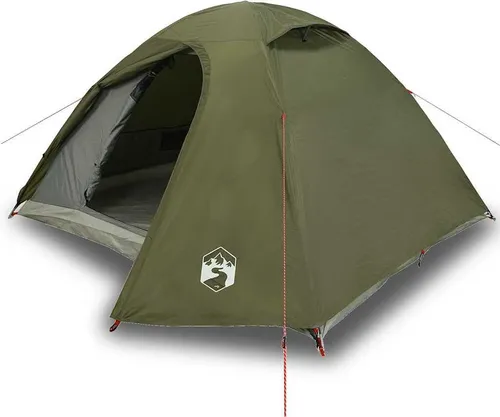 vidaXL Kuppel-Campingzelt 4 Personen Olivgrün von vidaXL