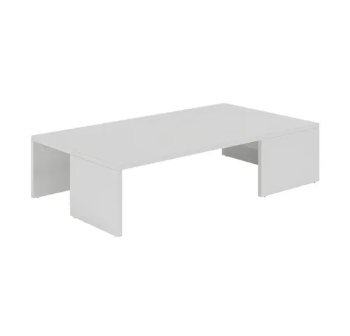 Vicco Couchtisch Hardi, Weiß, 90 x 21.4 cm - Moderne Couchtische – Der Vicco Hardi überzeugt durch minimalistisches Design und klare Linien. Ideal als stilvoller Beistelltisch für Ihr Wohnzimmer.