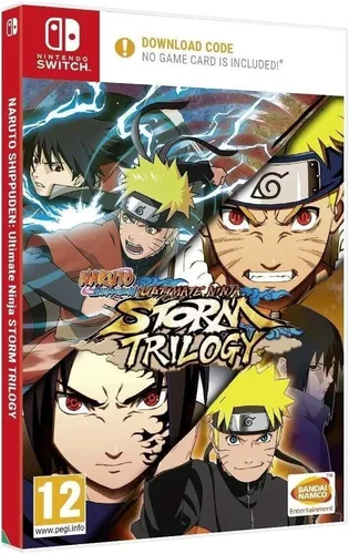 Bandai Namco Naruto Shippuden: Ultimate Ninja Storm Trilogy für Switch - Actionreiche VR-Spiele-Sammlung für Switch, Switch Lite und Switch OLED mit epischen Kämpfen und fesselnder Story aus dem Naruto-Universum.