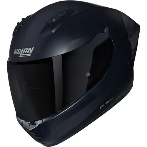 NOLAN Motorradhelm N60-6 Sport Argento XS (55) - Integralhelm mit Belüftungssystem und integriertem Sonnenvisier, ideal für Motorradfahrer, die Komfort und Sicherheit schätzen.