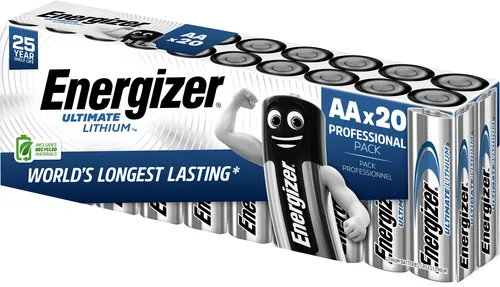 Energizer Ultimate Lithium AA Batterien, 20 Stück von Energizer