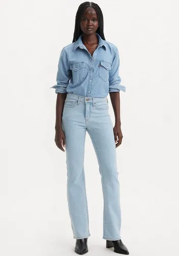 Levi's Damen 315 Shaping Bootcut Jeans - Different Route, 30W/34L - Bootcut-Jeans mit innovativem flachen Bauch-Einsatz, formt Kurven und verlängert Beine. Levi's Sculpt Gewebe sorgt für höchsten Komfort und Stretch. Perfekt für jeden Anlass!