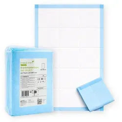 Medi-Inn Krankenunterlagen SAP SELECT 60 x 90 cm - 200 Stück - Praktische Einweg-Unterlagen für zuverlässigen Flächenschutz im Alltag und Pflege. Mit superabsorbierendem Kern für schnellen Flüssigkeitsabschluss und rutschhemmender Unterseite. Ideal für Möbel, Betten und mehr.
