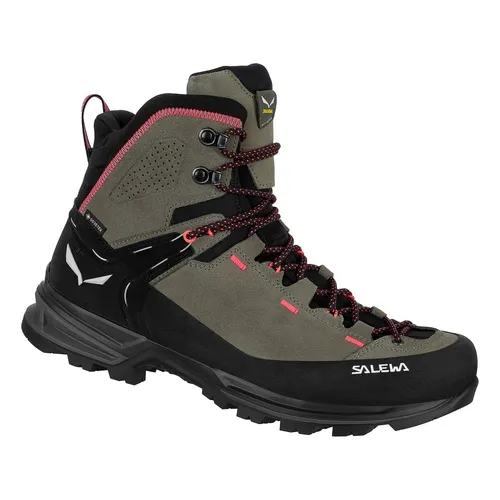 Salewa MTN Trainer 2 Mid GTX W - Leichter Damen-Wanderschuh - Wanderschuhe mit wasserdichter GORE-TEX-Membran und selbstreinigender Vibram-Außensohle für optimalen Halt und Komfort auf jedem Terrain.