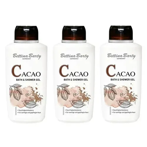 Bettina Barty Cacao Bath & Shower Gel 3x500 ml