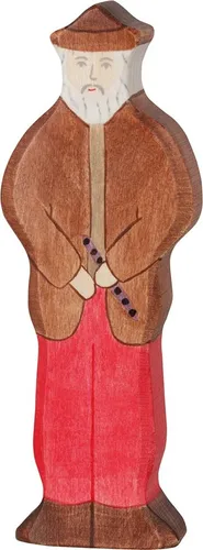 Holztiger 80278 Großvater 14 cm Holzfiguren Serie Menschen