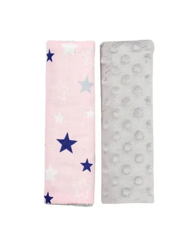 TupTam Kopfkissen TupTam Kinder Auto Gurtschutz Gurtschoner 2er Pack