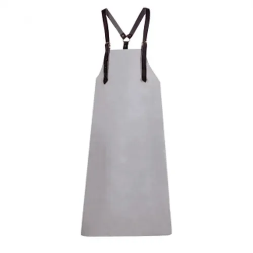 teXXor Schürze Spaltleder-Schürze, 120x80 cm Natur Einheitsgröße - Hochwertige Spaltleder-Schürze mit abnehmbaren Schulterriemen, ideal für Handwerk und Gastronomie – schützt zuverlässig und bietet hohen Tragekomfort.