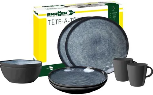 Brunner Venetian Geschirrset, 8-teilig von Brunner