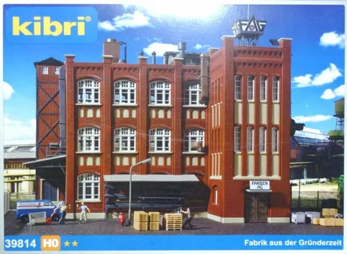 Kibri Fabrik aus der Gründerzeit Bausatz von Kibri