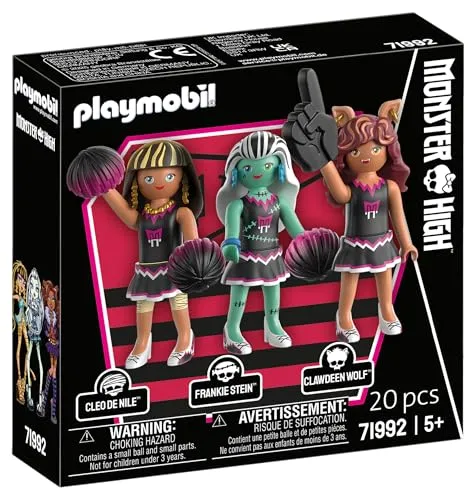 PLAYMOBIL | Monster High | Fear Squad Pack | Gruseliges Spielfiguren-Set für kreative Halloween-Abenteuer | Mit detailreichen Figuren & Zubehör | Perfekt für Monster-Fans ab 5 Jahren | 71992