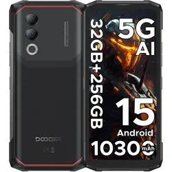DOOGEE Blade20 Turbo 5G Robustes Telefon Gemini Al 6,6'' Bildschirm 10300mAh Akku 8GB 256GB 50MP Kamera Android 15 NFC Mobiltelefon