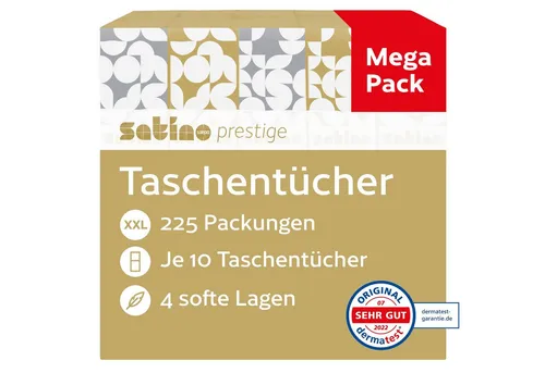 Satino by WEPA Papiertaschentücher Prestige in weiß von Satino by WEPA