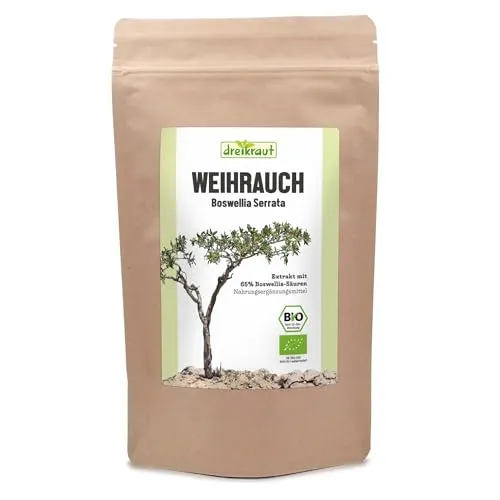 Weihrauchextrakt Pulver, 100g, Boswellia Serrata, 65% Boswelliasäuren, ohne Zusätze