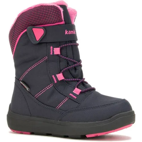 Kamik Winterschuhe Stance2 - Wasserdicht & Atmungsaktiv für Kinder - Wanderschuhe für Kinder, 100% wasserdicht und atmungsaktiv, ideal für winterliche Abenteuer. Mit veganem Obermaterial und DriDefense-Membran für optimalen Schutz.