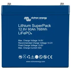Victron Lithium LiFePo4 SuperPack 12,8V/60Ah von Victron Energy
